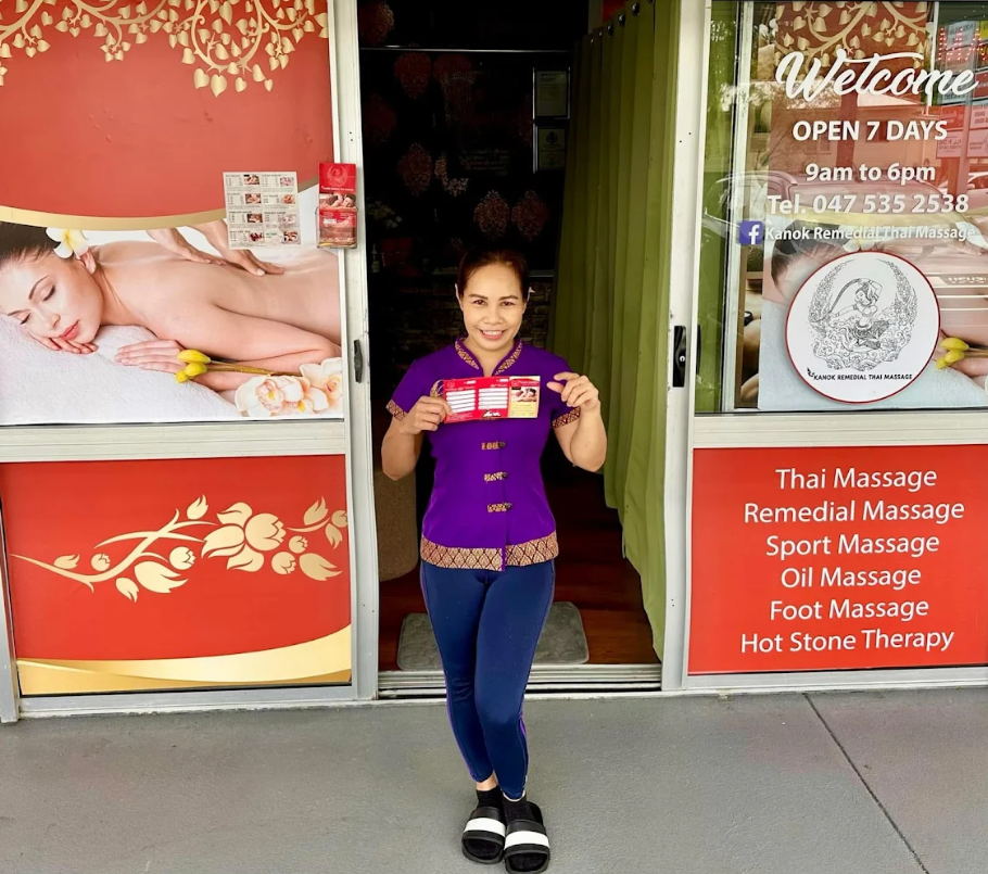 Kanok Thai Massage entrance